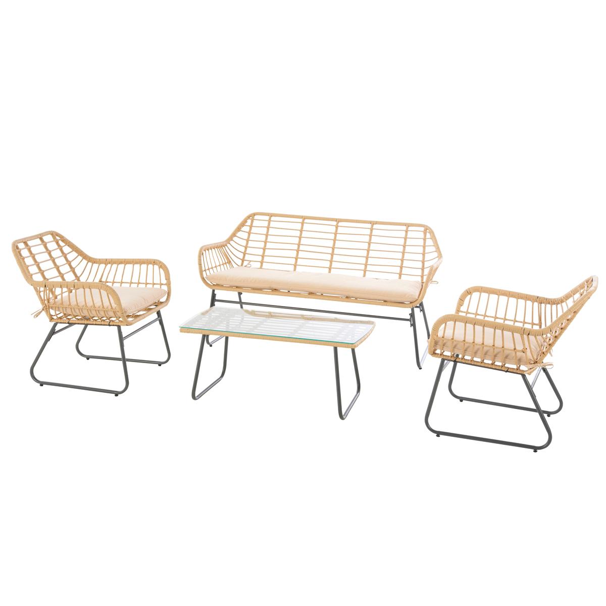 Salon de jardin Lamb 4 places