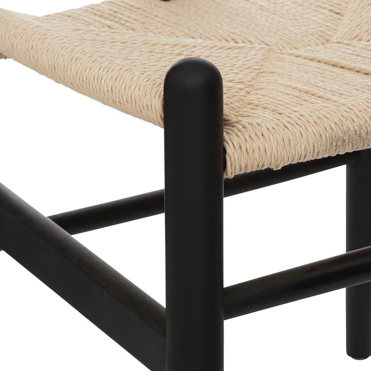 Chaise noire Siam