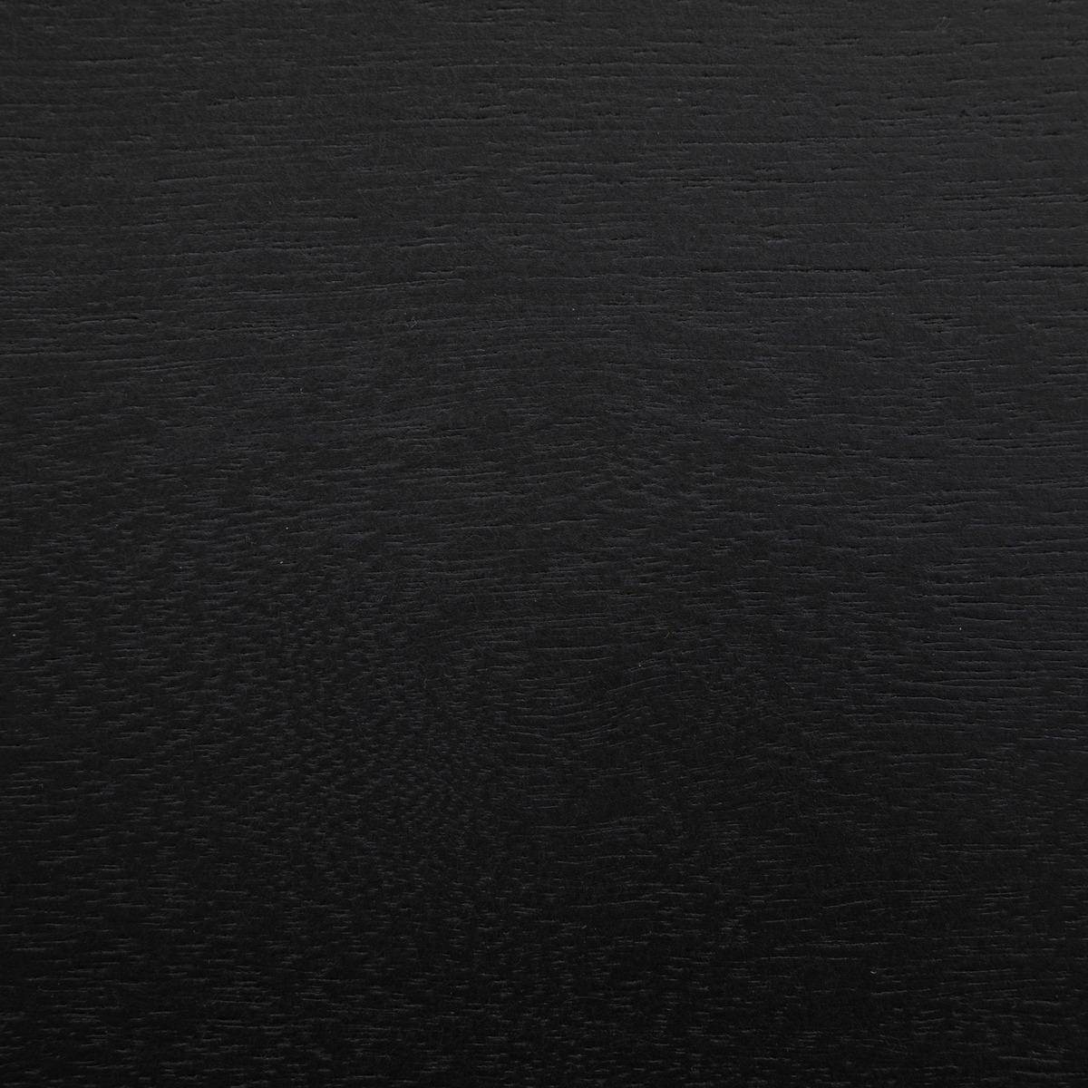 Table à manger "Koré" en manguier noir, Ø 120 cm